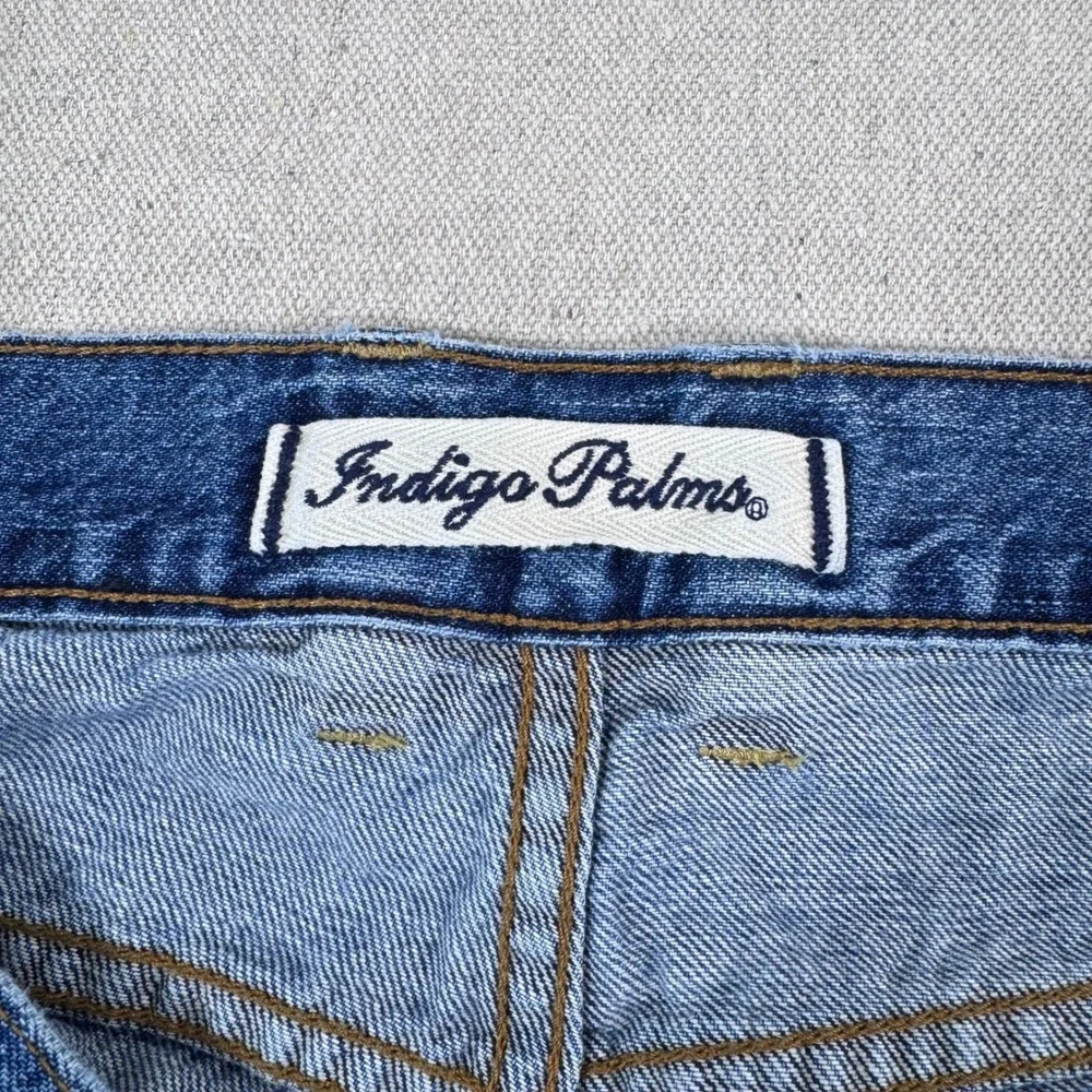 Indigo Palms Jeans Mens 35x32 Blue Excellent Classic Fit‎ Straight Leg Cotton
